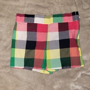 Janie and Jack plaid shorts